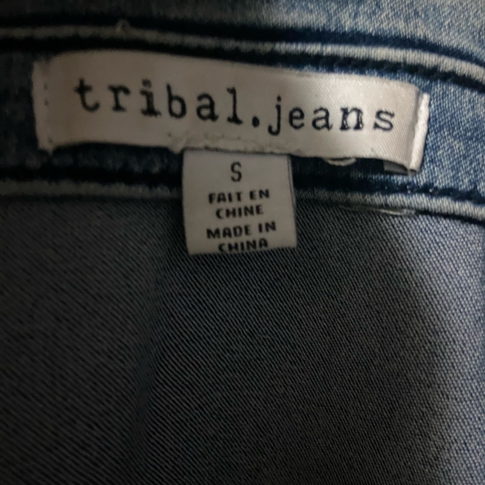 Tribal Jeans size small denim jacket